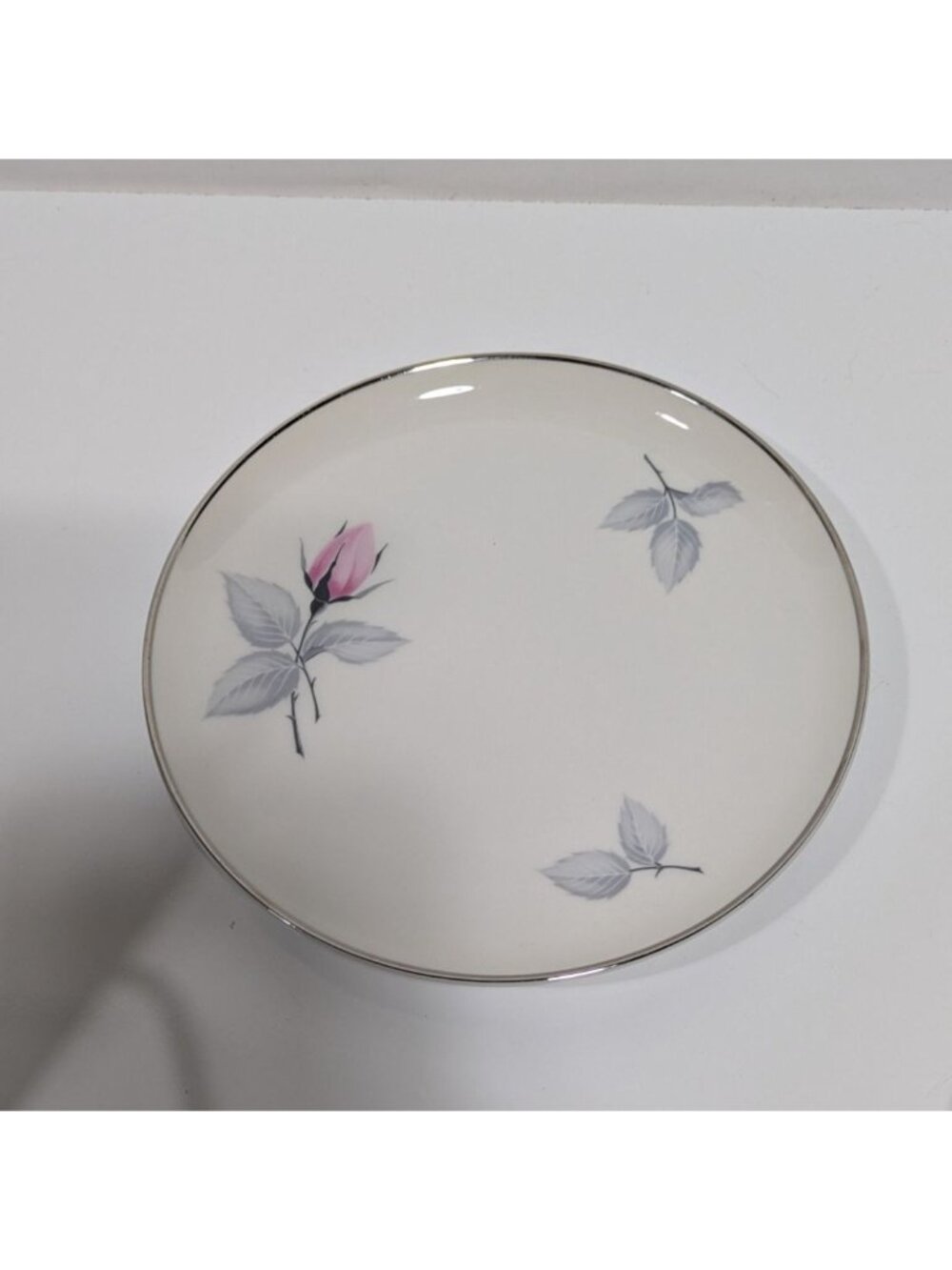 Syracuse China Bridal Rose Bread Plate Vintage Floral Design